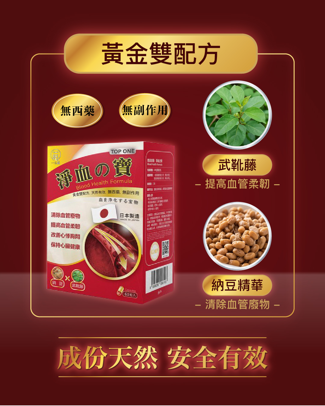 一品淨血之寶60粒